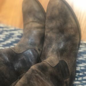 Frye Melissa Riding boots distressed 8.5